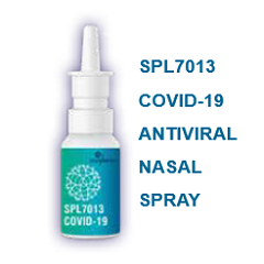 SPL7013 COVID-19 nasal spray virucidal against  SARS-CoV-2